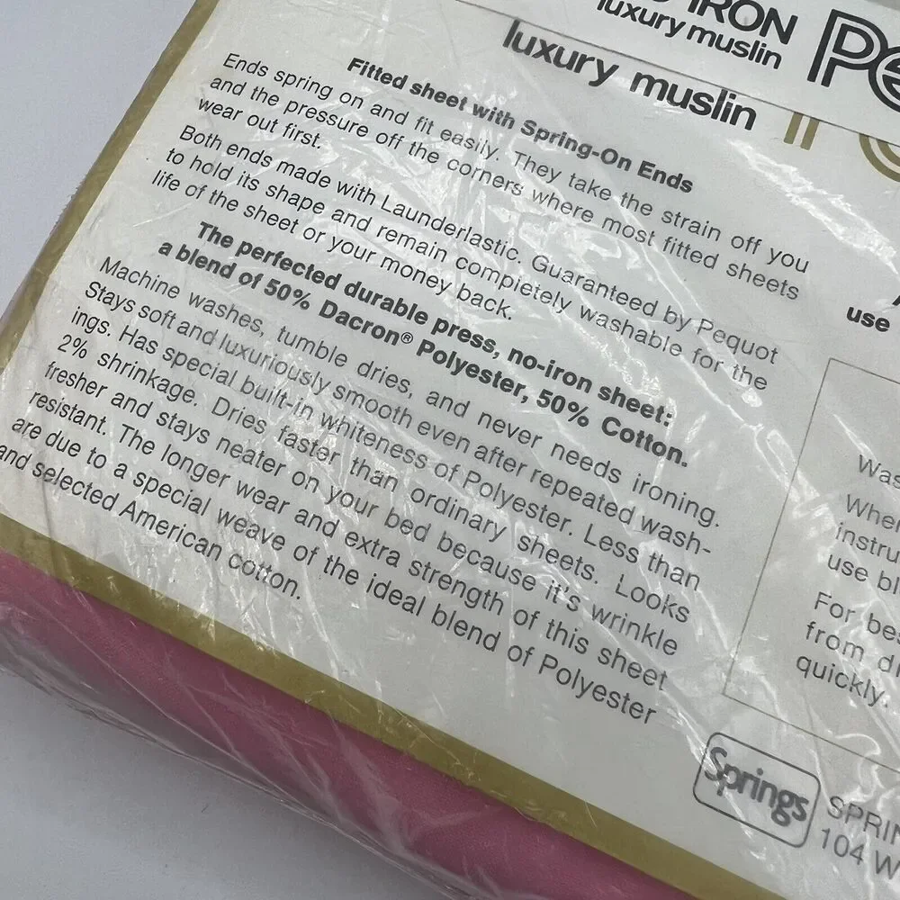 Pequot vtg pink
